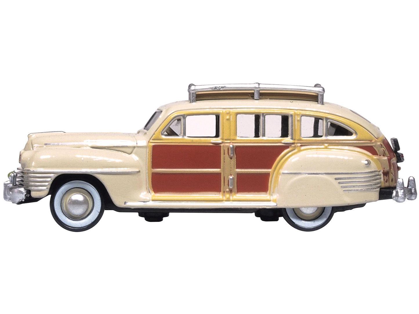 1942 Chrysler Town & Country Woody Wagon Catalina Tan with Wood - Premium Chrysler Models from Oxford Diecast - Just $36.89! Shop now at Rapidvehicles