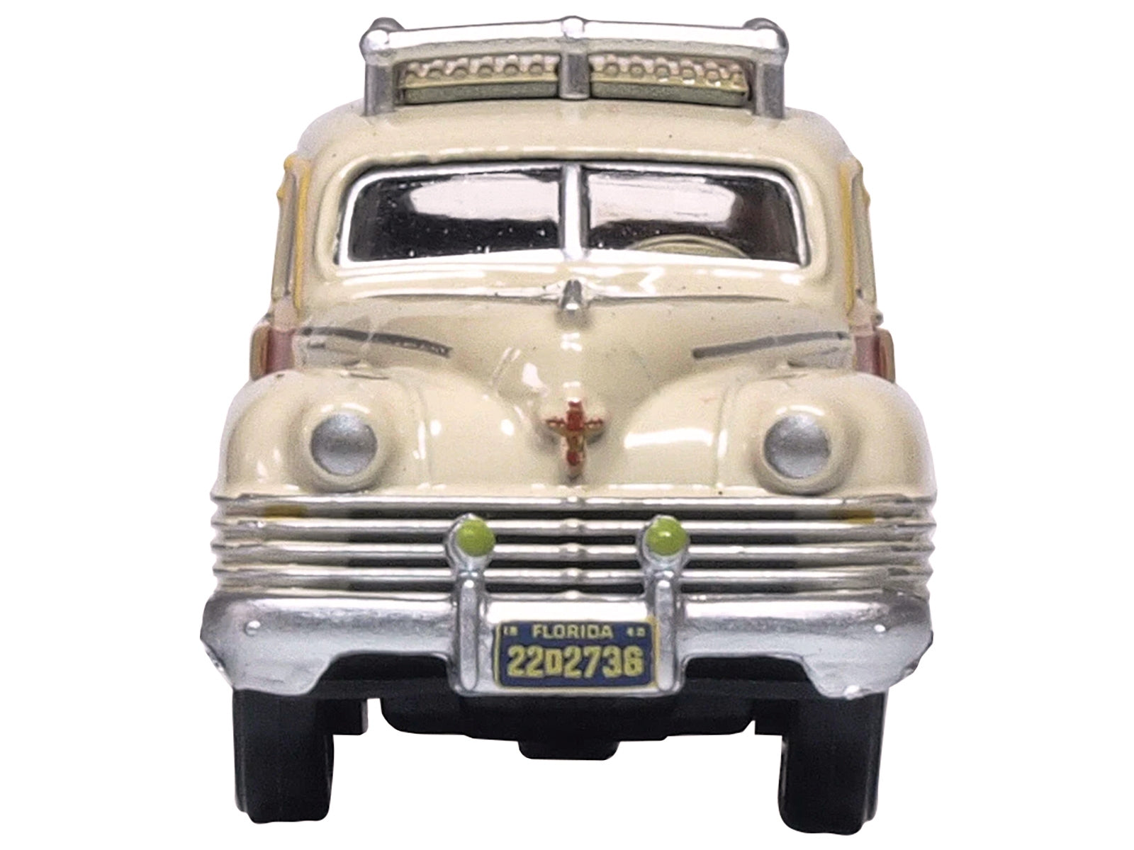 1942 Chrysler Town & Country Woody Wagon Catalina Tan with Wood - Premium Chrysler Models from Oxford Diecast - Just $36.89! Shop now at Rapidvehicles