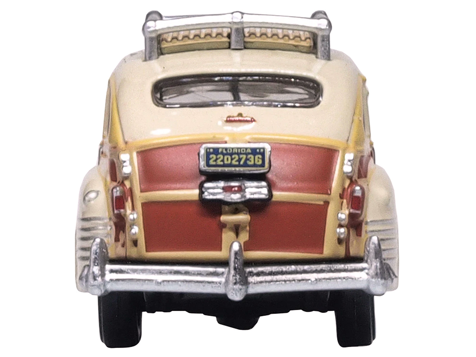 1942 Chrysler Town & Country Woody Wagon Catalina Tan with Wood - Premium Chrysler Models from Oxford Diecast - Just $36.89! Shop now at Rapidvehicles