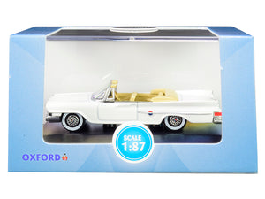 1961 Chrysler 300 Convertible Alaskan White 1/87 (HO) Scale Diecast Model Car by Oxford Diecast - Premium  from Oxford Diecast - Just $31.99! Shop now at Rapidvehicles