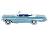 1961 Chevrolet Impala Convertible Jewel Blue Metallic and White with Blue Interior 1/87 (HO) Scale Diecast Model Car by Oxford Diecast - Premium  from Oxford Diecast - Just $33.99! Shop now at Rapidvehicles