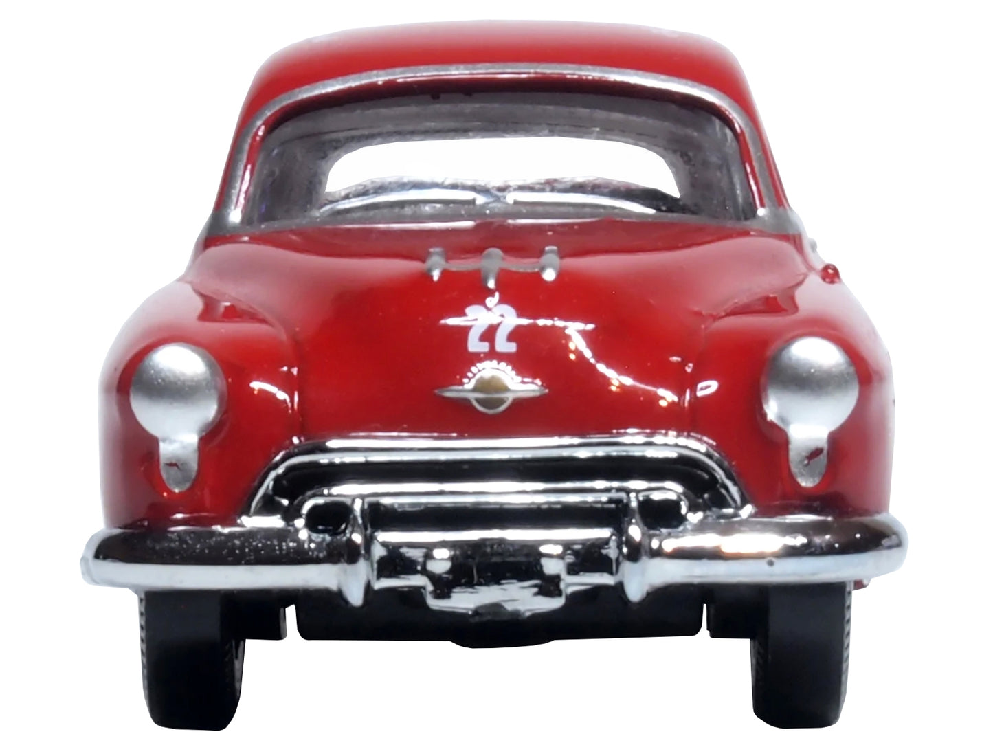 1949 Oldsmobile Rocket 88 Coupe #22 "Overseas Motors Atlanta" Red - Premium Oldsmobile Models from Oxford Diecast - Just $36.89! Shop now at Rapidvehicles