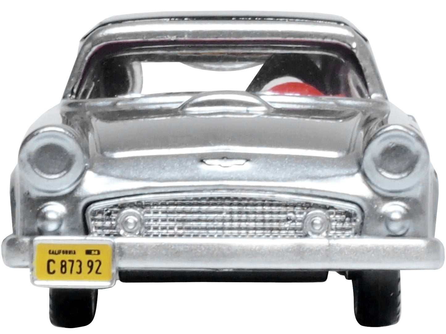 1956 Ford Thunderbird Gray Metallic with Raven Black Top 1/87 - Premium Ford Models from Oxford Diecast - Just $36.89! Shop now at Rapidvehicles