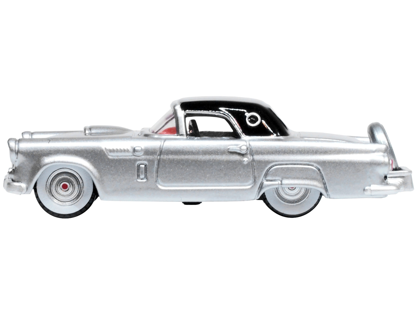 1956 Ford Thunderbird Gray Metallic with Raven Black Top 1/87 - Premium Ford Models from Oxford Diecast - Just $36.89! Shop now at Rapidvehicles