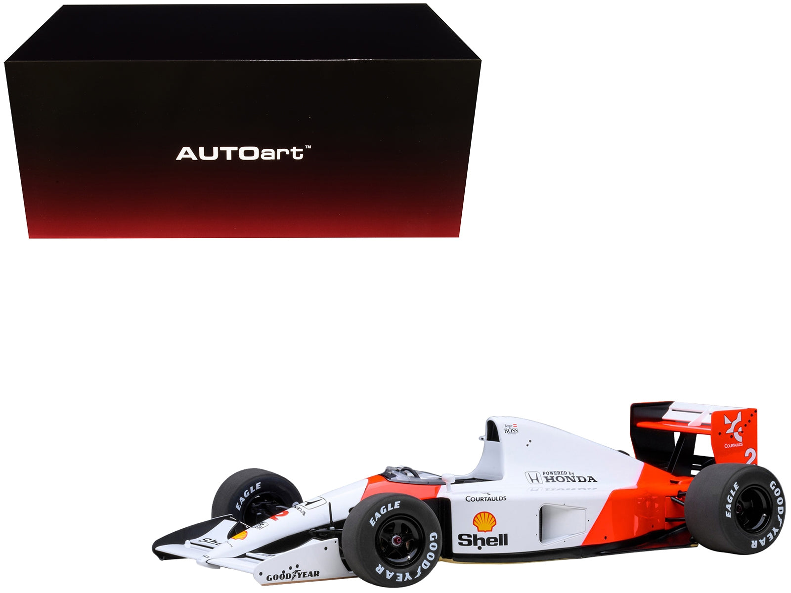 McLaren Honda MP4/6 #2 Gerhard Berger Winner Formula One F1 - Premium Honda Models from Autoart - Just $335.99! Shop now at Rapidvehicles