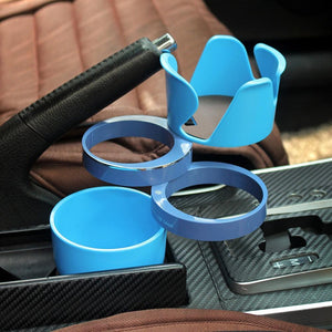 Color: Blue - Car Cup Holders Car-styling Car Truck Drink Water Cup Bottle Can Holder Door Mount Stand ABS Rubber Drinks Holders - Premium Interior Parts from Rapidvehicles - Just $22.09! Shop now at Rapidvehicles