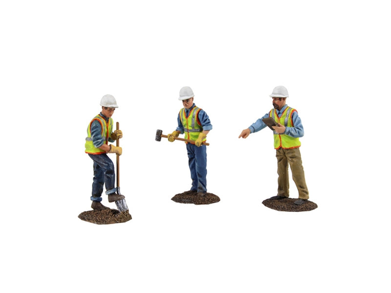 Diecast Metal Construction Figures 3pc Set #2 1/50 by First Gear - Premium Figures from First Gear - Just $63.99! Shop now at Rapidvehicles