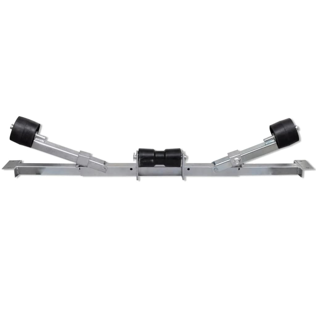 Boat Trailer Bottom Support Bracket with Keel Rollers - Premium Motor Vehicle Trailers from vidaXL - Just $147.99! Shop now at Rapidvehicles