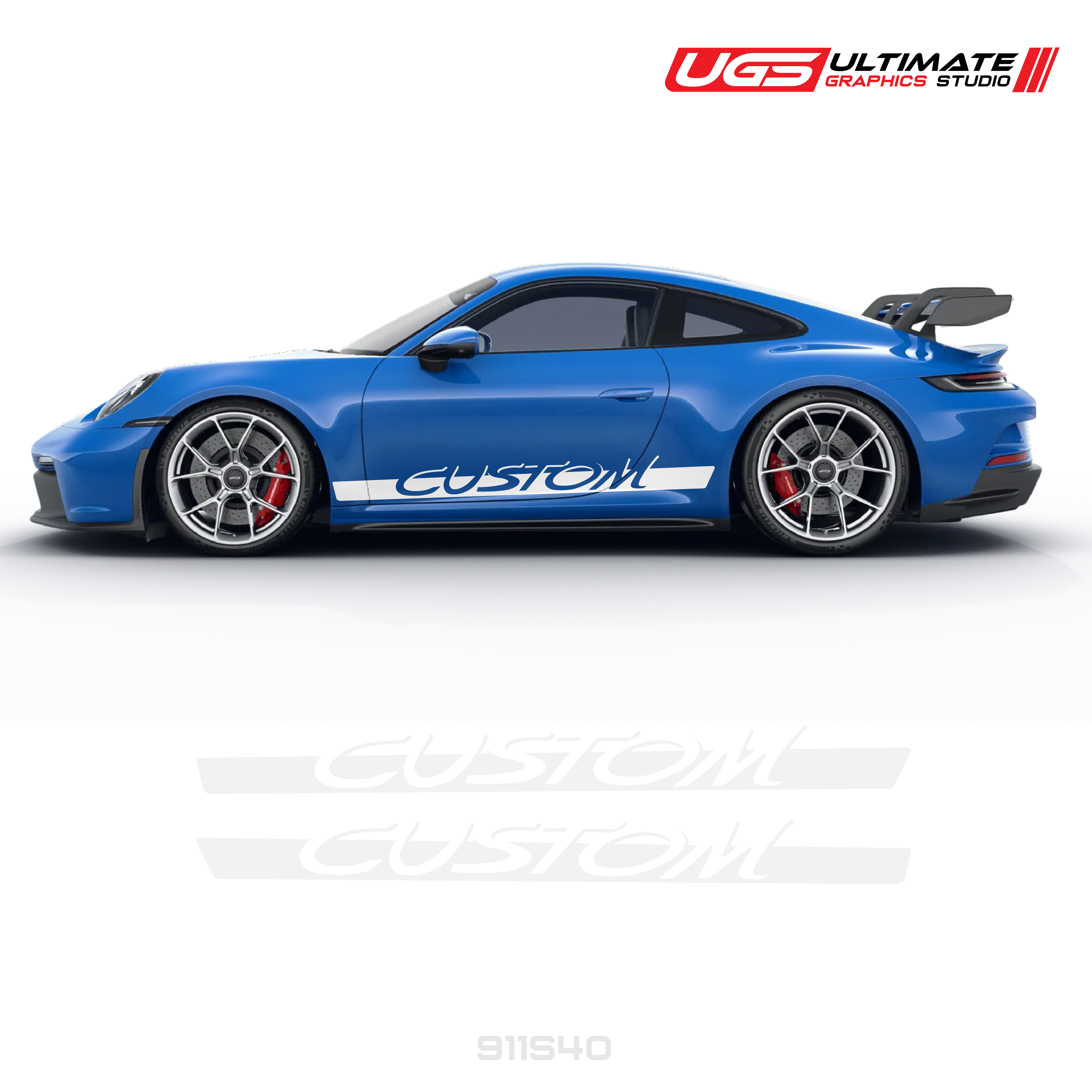 Accent Graphics to fit Porsche 911 GT3