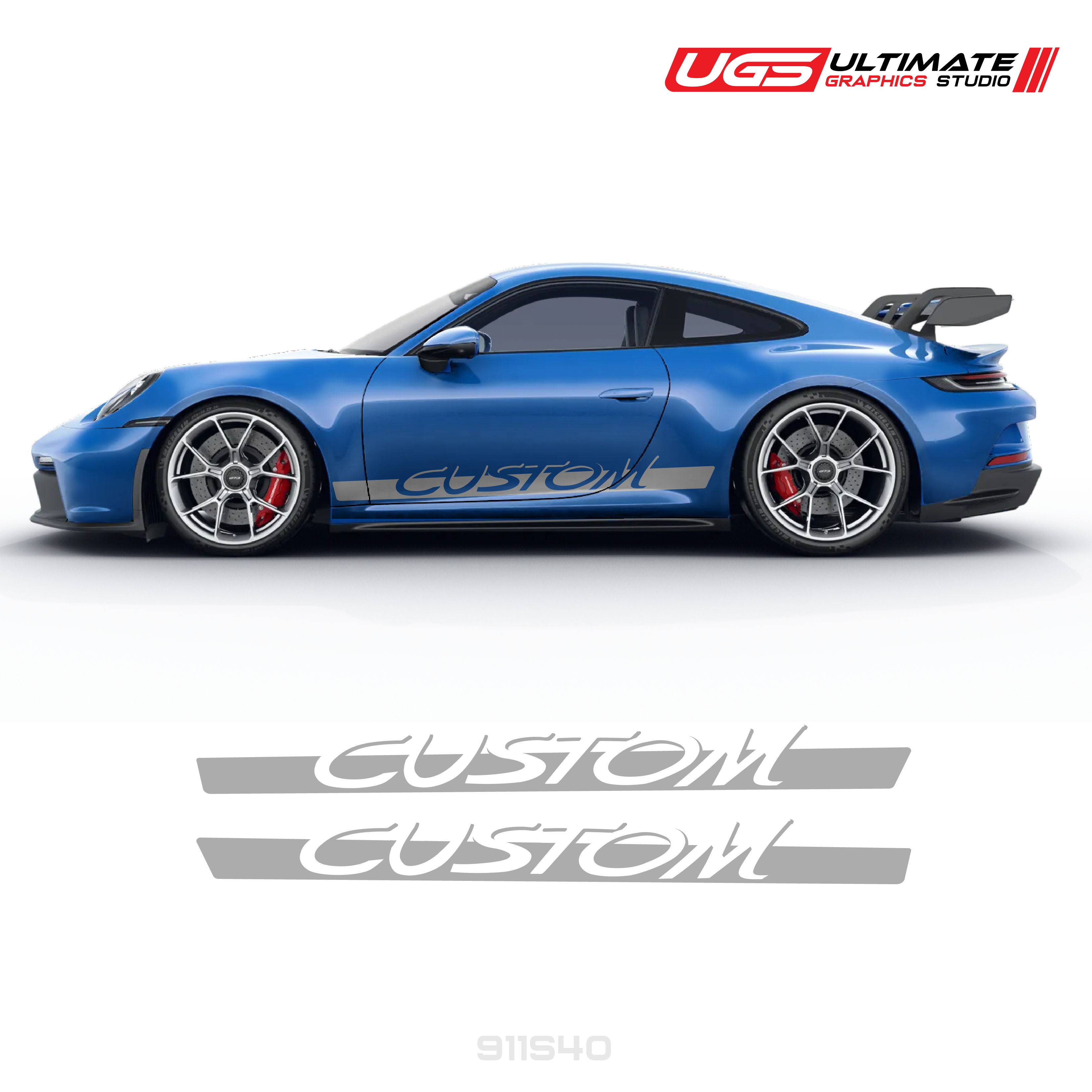 Accent Graphics to fit Porsche 911 GT3
