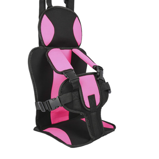 Color: Pink - Child car seat belt seat cushion - Premium Stowing Tidying from Rapidvehicles - Just $34.99! Shop now at Rapidvehicles