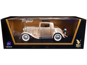 1932 Ford 3 Window Coupe Gold 1/18 Diecast Model Car by Road Signature - Premium  from Road Signature - Just $78.99! Shop now at Rapidvehicles