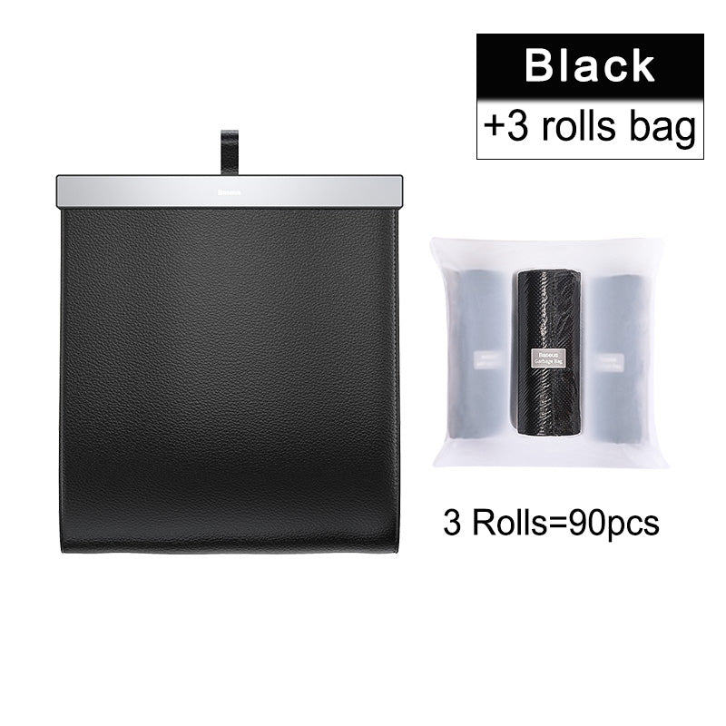 Magnetic suction car rear seat trash can - Premium Interior Parts from Rapidvehicles - Just $61.99! Shop now at Rapidvehicles