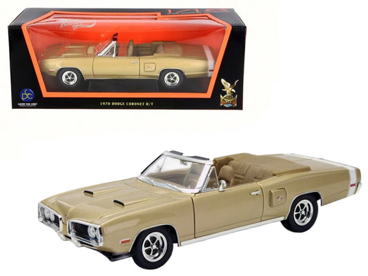 1970 Dodge Coronet R/T Gold 1/18 Diecast Model Car by Road - Premium Dodge Models from Road Signature - Just $75.13! Shop now at Rapidvehicles