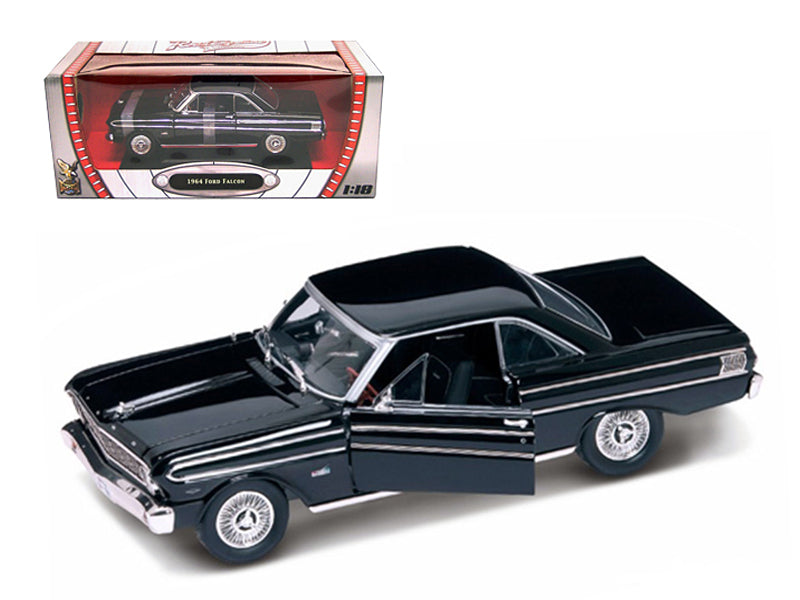 1964 Ford Falcon Diecast Car Model 1/18 Black Die Cast Car by Road Signature - Premium physical from Rapidvehicles - Just $79.99! Shop now at Rapidvehicles