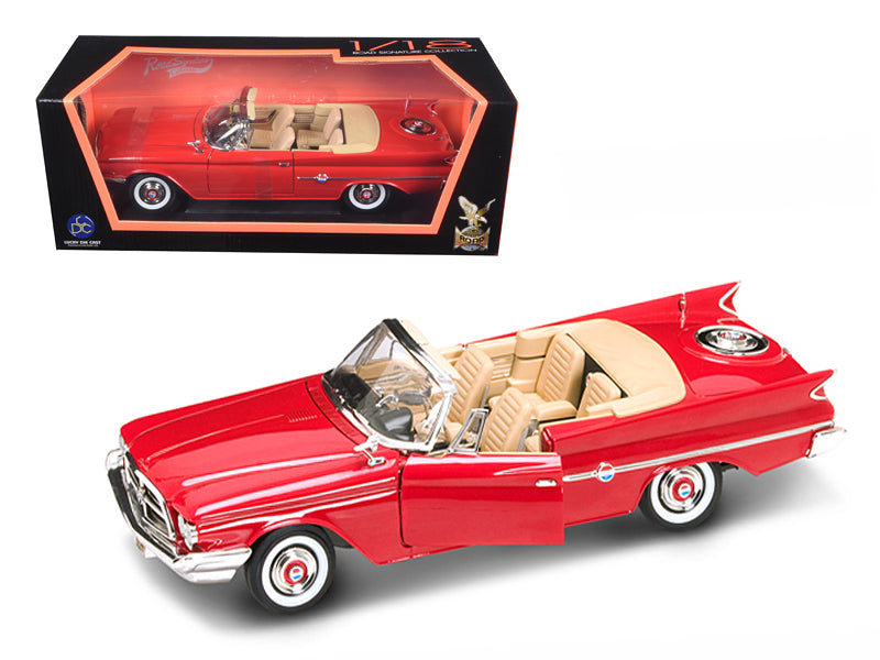 1960 Chrysler 300F Red 1/18 Diecast Car by Road Signature - Premium physical from Rapidvehicles - Just $79.99! Shop now at Rapidvehicles