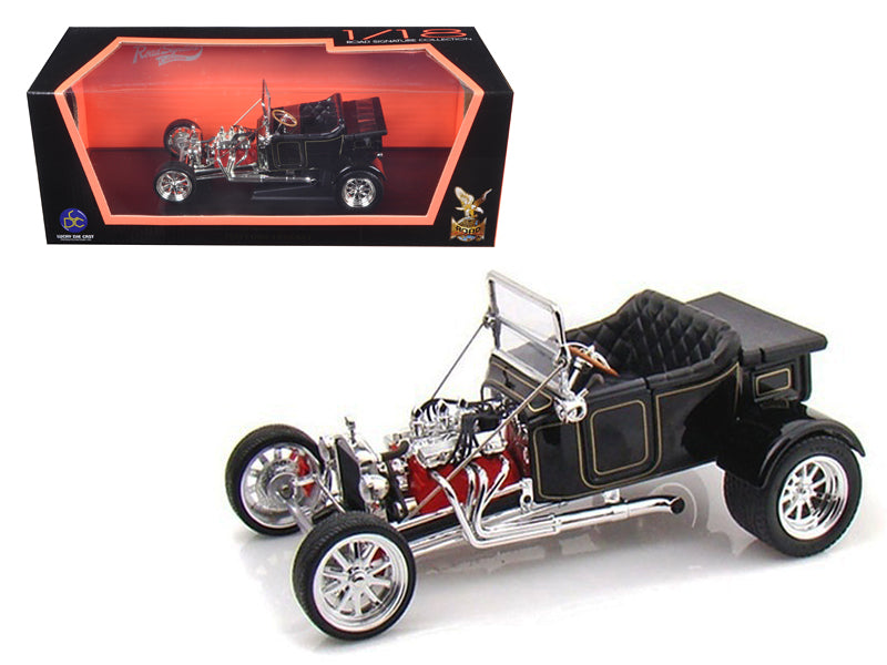 1923 Ford T-Bucket Roadster Black 1/18 Diecast Model Car by Road Signature - Premium physical from Rapidvehicles - Just $70.99! Shop now at Rapidvehicles