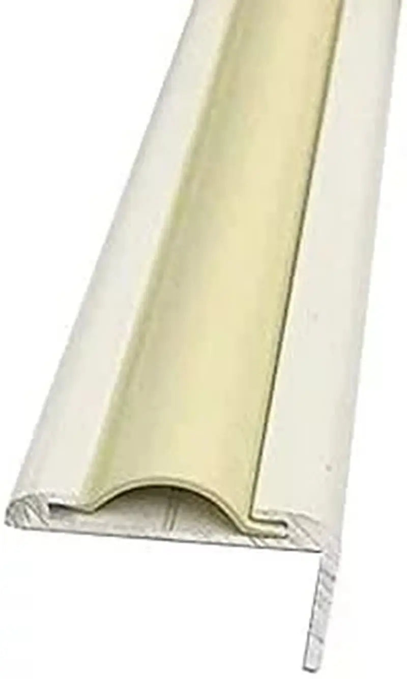 Colonial White Vinyl 1" Insert Molding Trim Screw Cover RV Camper - Premium  from Rapidvehicles - Just $23.39! Shop now at Rapidvehicles