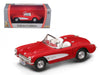 1957 Chevrolet Corvette Convertible Red 1/43 Diecast Model Car by Road Signature - Premium physical from Rapidvehicles - Just $35.99! Shop now at Rapidvehicles