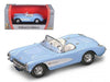 1957 Chevrolet Corvette Blue 1/43 Diecast Model Car by Road Signature - Premium Corvette Models from Road Signature - Just $32.25! Shop now at Rapidvehicles