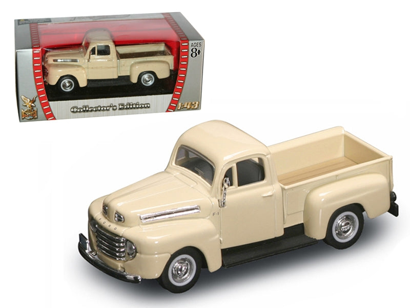 1948 Ford F-1 Pickup Truck Cream 1/43 Diecast Model Car by Road - Premium Pickup Trucks Models from Road Signature - Just $35.99! Shop now at Rapidvehicles