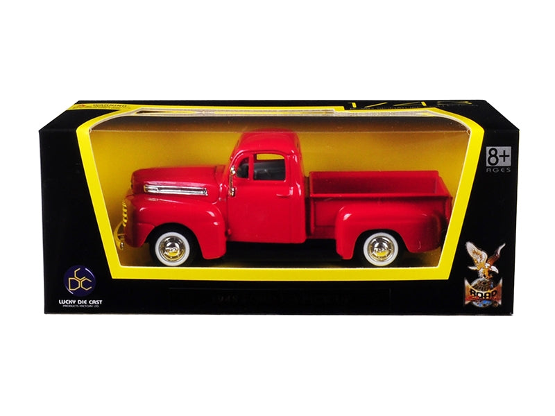 1948 Ford F-1 Pickup Truck Red 1/43 Diecast Model Car by Road - Premium Pickup Trucks Models from Road Signature - Just $35.99! Shop now at Rapidvehicles