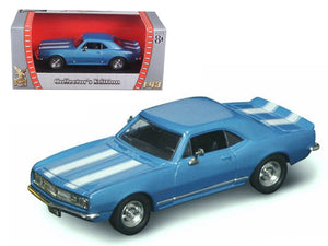 1967 Chevrolet Camaro Z-28 Blue 1/43 Diecast Model Car by Road Signature - Premium Chevrolet Models from Road Signature - Just $32.25! Shop now at Rapidvehicles