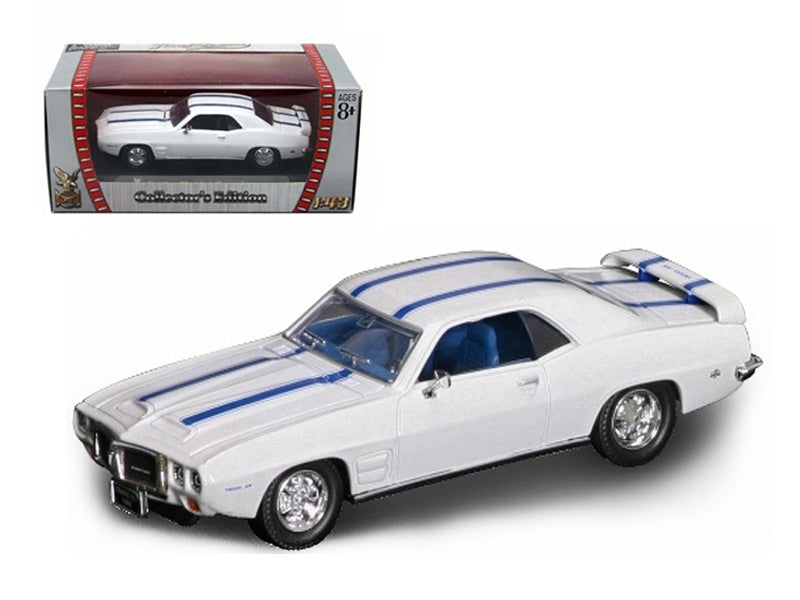 1969 Pontiac Firebird Trans Am White 1/43 Diecast Car by Road Signature - Premium physical from Rapidvehicles - Just $35.99! Shop now at Rapidvehicles