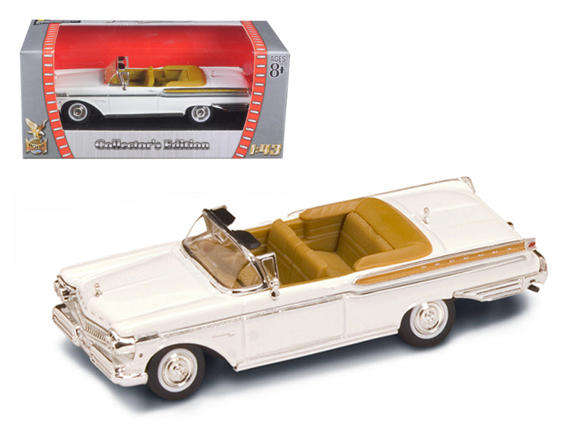 1957 Mercury Turnpike Cruiser White 1/43 Diecast Model Car by Road Signature - Premium physical from Rapidvehicles - Just $35.99! Shop now at Rapidvehicles