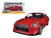 2009 Nissan GT-R R35 Red 1/24 Diecast Car Model by Jada - Premium Nissan Models from Jada - Just $56.38! Shop now at Rapidvehicles