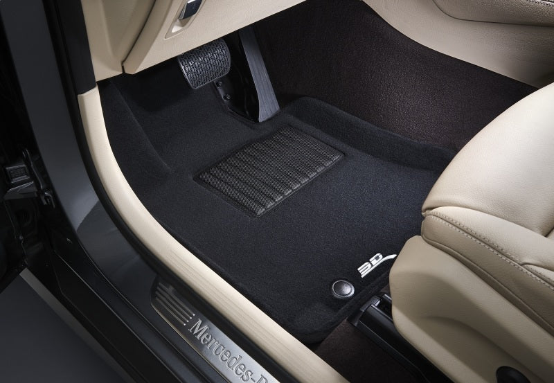 3D MAXpider 2019-2022 Chevrolet/GMC Silverado/Sierra Elegant Floor Mat Set - Black L1GM02504709