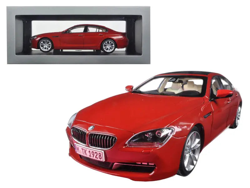 BMW 650i Gran Coupe 6 Series F06 Melbourne Red 1/18 Diecast Model Car - Premium Toys from Scarlet Sooty - Just $192.99! Shop now at Rapidvehicles