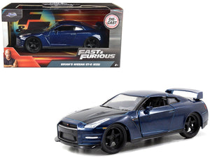 Brian's Nissan GT-R R35 Blue "Fast & Furious 7" Movie 1/32 Diecast Model Car by Jada - Premium Movie/TV Series Models from Jada - Just $24.99! Shop now at Rapidvehicles