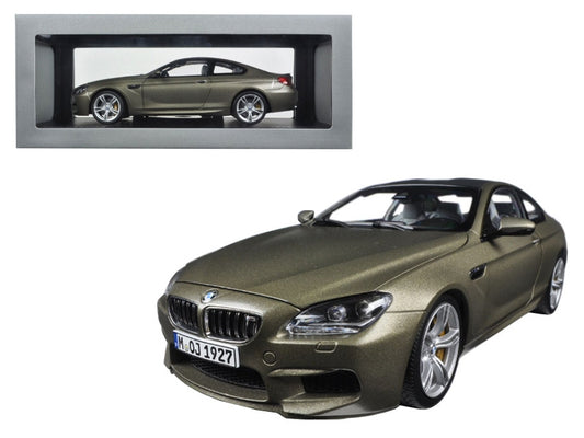 BMW M6 F13M Coupe Frozen Bronze 1/18 Diecast Model Car by Paragon - Premium BMW Models from Paragon - Just $169.19! Shop now at Rapidvehicles