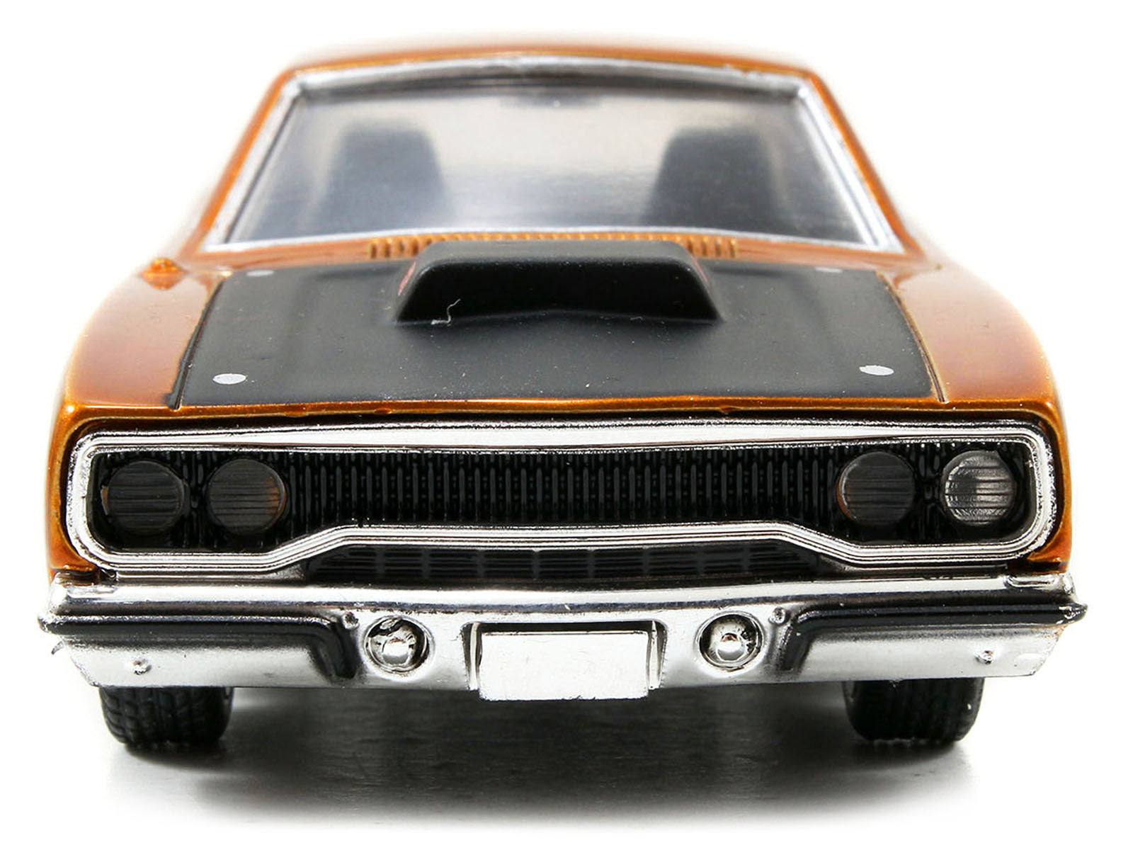 Dom's Plymouth Road Runner Orange Metallic with Matt Black Hood - Premium Movie/TV Series Models from Jada - Just $26.99! Shop now at Rapidvehicles