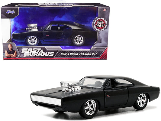 Dom's Dodge Charger R/T Matt Black "Fast & Furious" Movie 1/32 - Premium Fast & Furious Models from Jada - Just $29.99! Shop now at Rapidvehicles