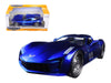 2009 Chevrolet Corvette Stingray Concept Blue 1/24 Diecast Model Car by Jada - Premium Corvette Models from Jada - Just $53.95! Shop now at Rapidvehicles