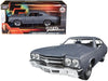 Dom's Chevrolet Chevelle SS Matt Gray "Fast & Furious" Movie 1/24 Diecast Model Car by Jada - Premium Fast & Furious Models from Jada - Just $48.87! Shop now at Rapidvehicles