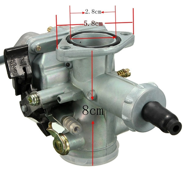 58mm Mounting 28mm Air Intake CG 125 Carburettor Carb Vaporizer For Honda - Premium Automobiles & Motorcycles from Rapidvehicles - Just $36.99! Shop now at Rapidvehicles