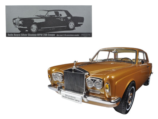 1968 Rolls Royce Silver Shadow Bronze 1/18 Diecast Model Car by - Premium Rolls Royce Models from Paragon - Just $214.19! Shop now at Rapidvehicles