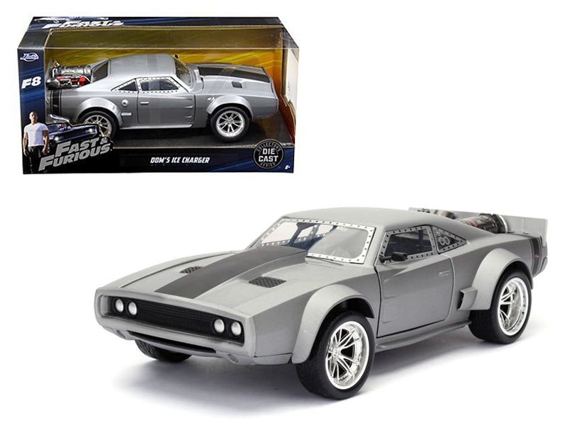 Dom's Ice Charger "Fast & Furious" F8 Movie 1/24 Diecast Model Car by Jada free shipping USA