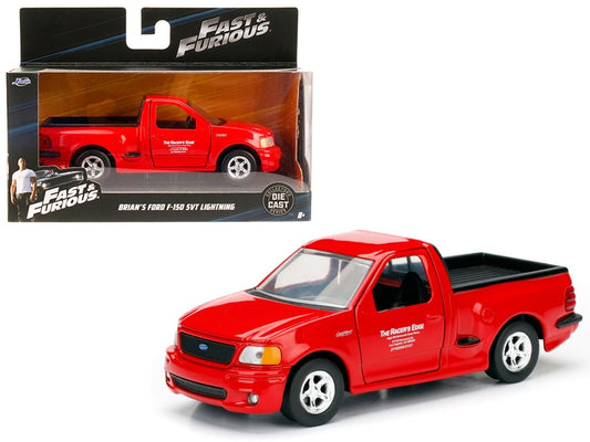 Brian's 1999 Ford F-150 SVT Lightning Pickup Truck Red "Fast & - Premium Ford Models from Jada - Just $29.69! Shop now at Rapidvehicles