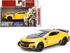 2016 Chevrolet Camaro Yellow Bumblebee with Robot on Chassis "Transformers: The Last Knight" (2017) Movie 1/32 Diecast Model Car by Jada - Premium Chevrolet Models from Jada - Just $26.68! Shop now at Rapidvehicles