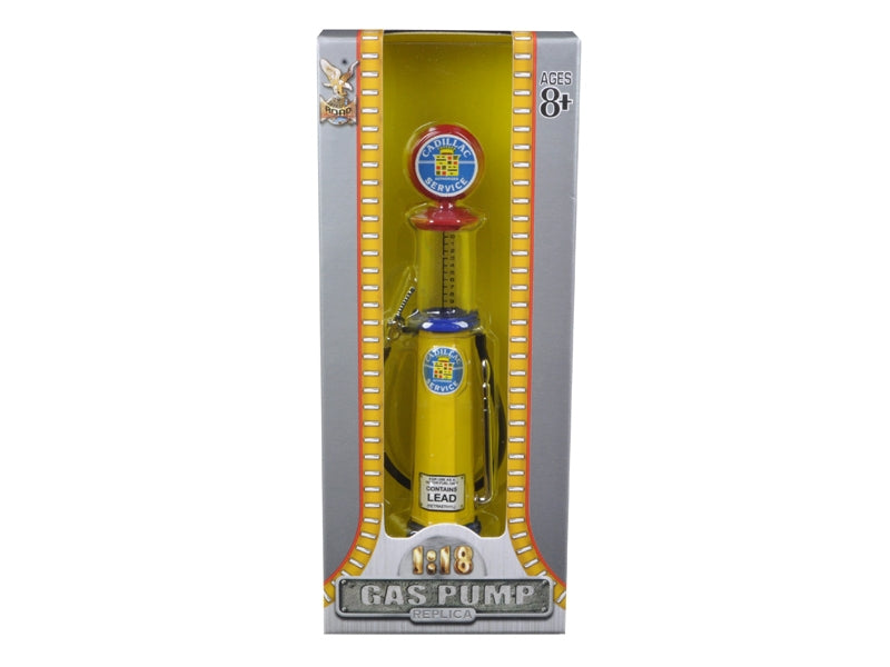 Cadillac Gasoline Vintage Gas Pump Cylinder 1/18 Diecast Replica - Premium Gas Pumps Models from Road Signature - Just $31.99! Shop now at Rapidvehicles