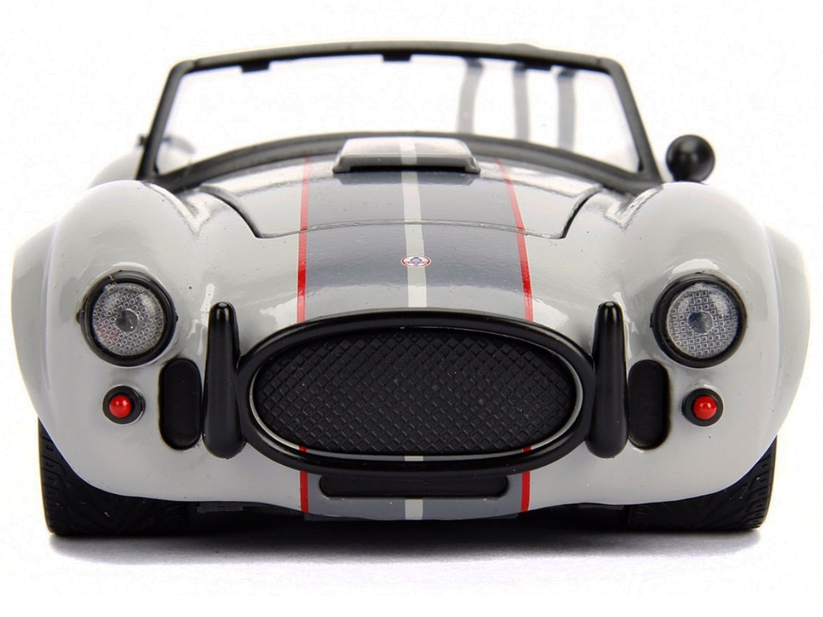 1965 Shelby Cobra 427 S/C Grey 1/24 Diecast Model Car by Jada - Premium Shelby Models from Jada - Just $56.38! Shop now at Rapidvehicles