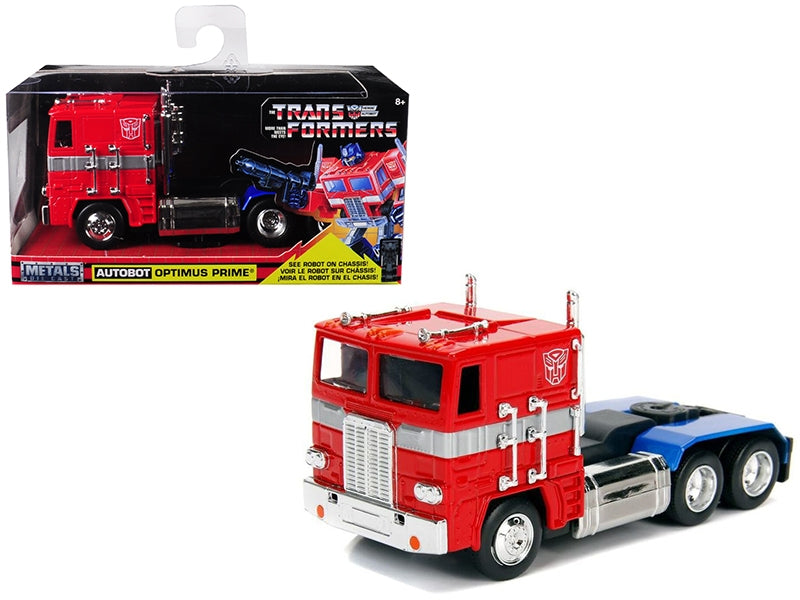 G1 Autobot Optimus Prime Truck Red with Robot on Chassis from - Premium Other from Jada - Just $26.68! Shop now at Rapidvehicles