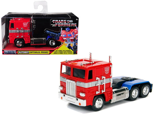 G1 Autobot Optimus Prime Truck Red with Robot on Chassis from - Premium Other from Jada - Just $26.68! Shop now at Rapidvehicles