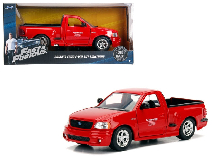 Brian's Ford F-150 SVT Lightning Pickup Truck Red "Fast & - Premium Ford Models from Jada - Just $53.09! Shop now at Rapidvehicles