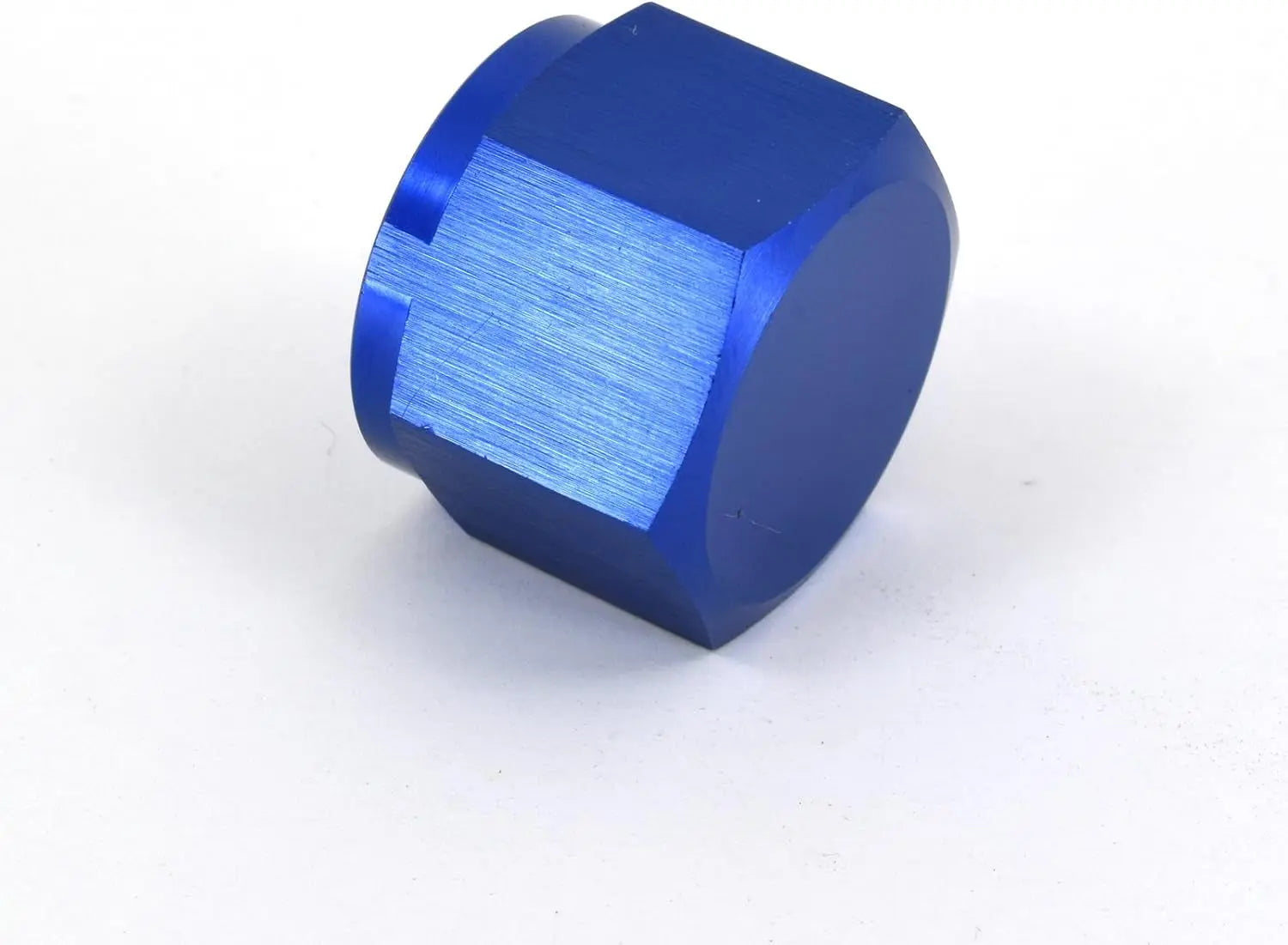 - Blue 6AN Aluminum O-Ring Flare Cap, an Cap, for Fuel, Oil, Coolant and Air