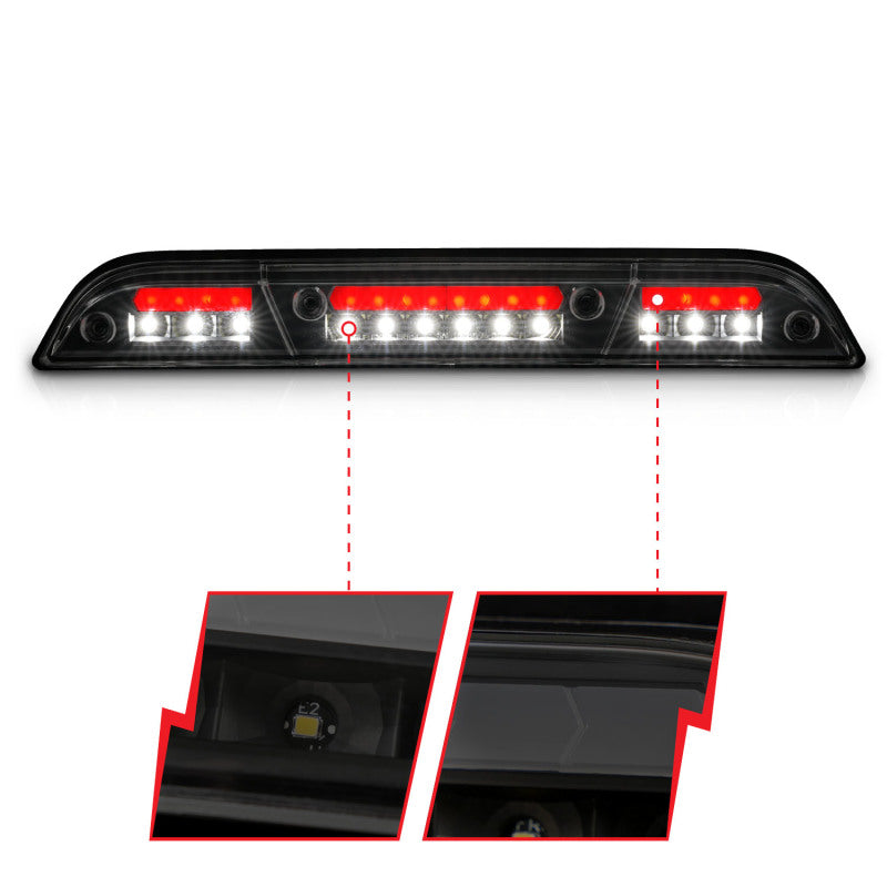 ANZO 15-20 Ford F-150 - F-450 LED Third Brake Light - Black Housing/Smoke Lens 531112